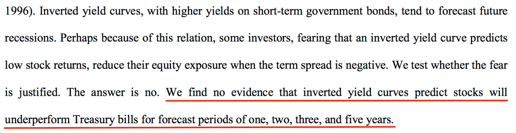 courbe des taux et récession fama et french
