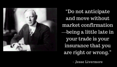 jesse livermore confirmation
