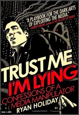 Trust me I am lying book cover