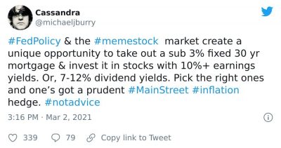 michael burry stocks