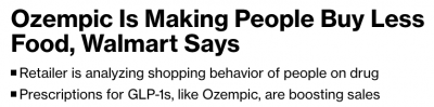Bloomberg headline Ozempic