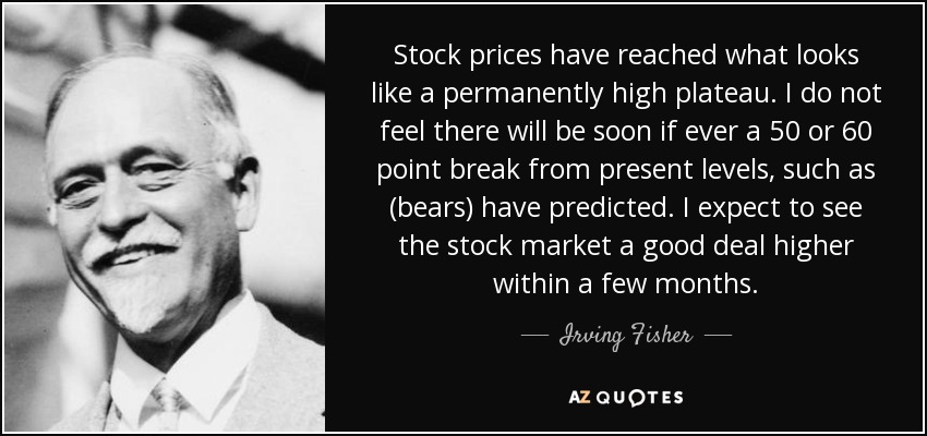 Irving Fisher citation