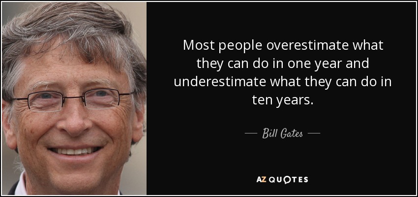 citation Bill Gates 10 ans